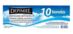 Bandas de Papel para Retirar Cera x 10 unid - Depimiel