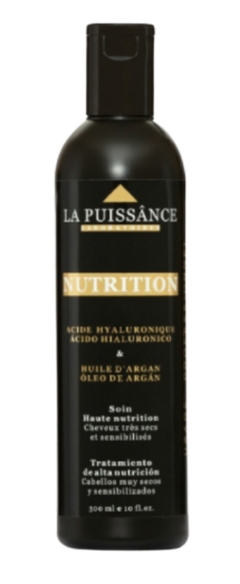 Combo 1 Shampoo de Alta Nutrición con Argán y Acido Hialurónico x 300 ml + 1 Tratamiento de Alta Nutrición con Argán y Acido Hialurónico x 300 ml - La Puissance en internet