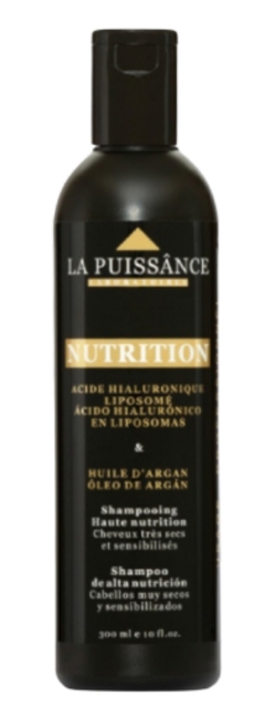 Combo 1 Shampoo de Alta Nutrición con Argán y Acido Hialurónico x 300 ml + 1 Tratamiento de Alta Nutrición con Argán y Acido Hialurónico x 300 ml - La Puissance - comprar online