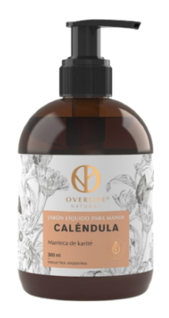 Jabón Líquido Caléndula x 300 ml - Overlife Natural