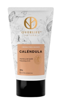 Crema para Manos Caléndula x 100 ml - Overlife Natural