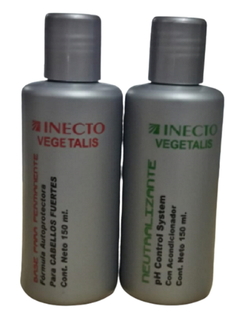 Combo 1 Permanente Cabellos Fuertes x 150 ml + 1 Neutralizante para Permanentes x 150 ml - Inecto