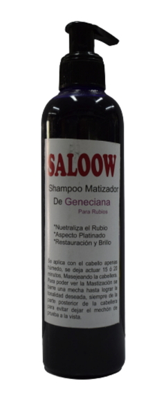 Shampoo Matizador de Geneciana - Violeta x 300 ml - Saloon In - comprar online