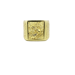 Anel São Jorge 14g (Banho De Ouro 18k) na internet