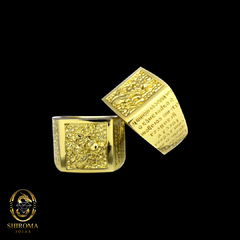 Anel São Jorge 14g (Banho De Ouro 18k)