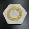 Corrente Bóia 5mm 70cm (Mini Fecho Gaveta Duplo) (22,8g) (Banho Ouro 24k)