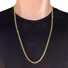 Corrente Bóia 5mm 70cm (Mini Fecho Gaveta Duplo) (22,8g) (Banho Ouro 24k) - loja online