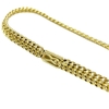 Pulseira Grumet Union 7mm (Fecho Gaveta) (12,9g) (Banho Ouro 24k)