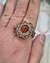 Anel Mandala com Jaspe Hematita