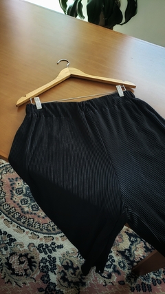 [MATERNAR] Calça Plissada Preta I G - comprar online