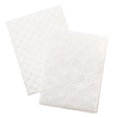 EMBOSSING FOLDER  WR  REVOLUTION - SWIRLS AND SCALLOPS (2 PIECE) - comprar online