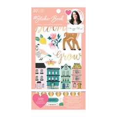 Sticker book gold foil 1215pc