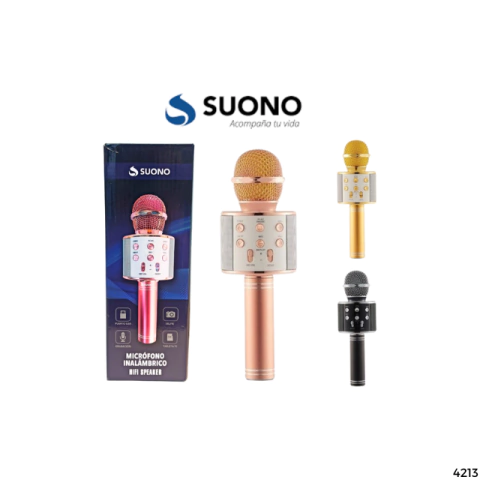 Micrófono Inalámbrico HI-Fi Karakoke SUONO
