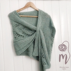 Chal Aleta verde aqua