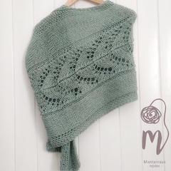 Chal Aleta verde aqua - comprar online