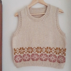 Chaleco Rosal nude - comprar online