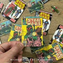 SOLD OUT - Boba Fett Marvel Comics (CARDED) - Star Wars Micro Vintage - Limited Edition on internet