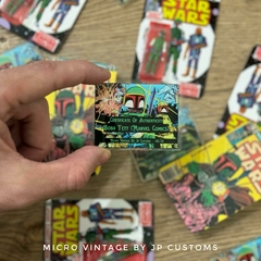 SOLD OUT - Boba Fett Marvel Comics (CARDED) - Star Wars Micro Vintage - Limited Edition - JP Customs