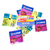 Papel Glace Fluo 10x10cm Caja 50 Sobres X5u C/u