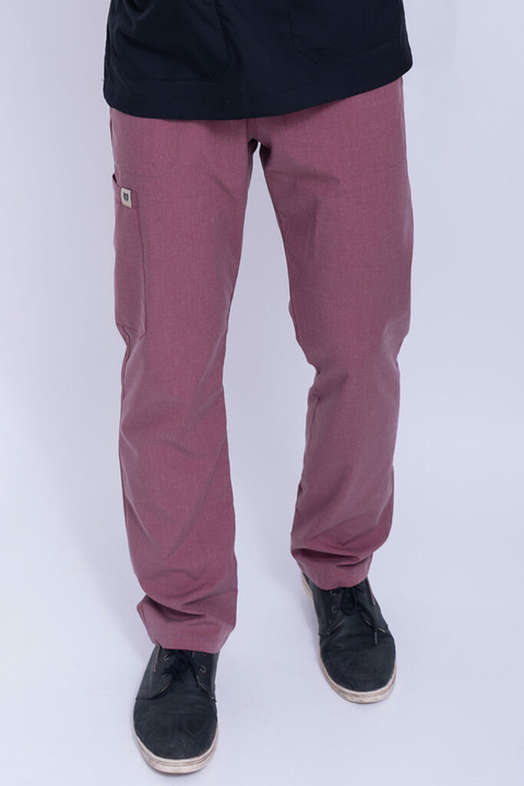 Pantalón Hombre Borgoña