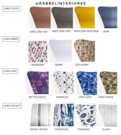 SILLA MENA CON RUEDAS: ESTAMPADOS BERRY - comprar online