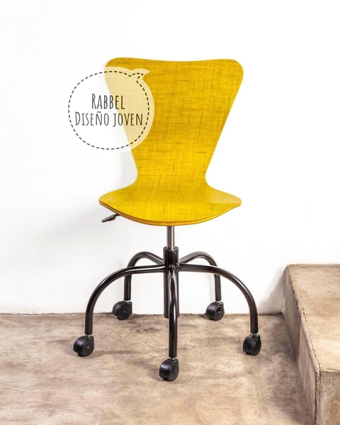 SILLA MENA CON RUEDAS: COLOR LISO O ESTAMPADO