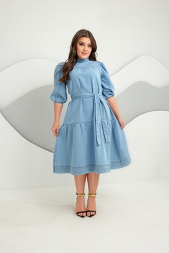 Vestido Leide Claro