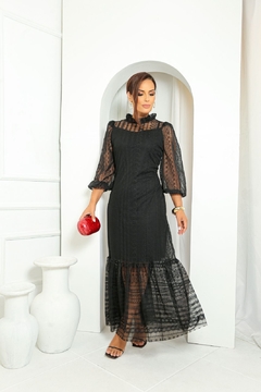 Vestido Bia Forro Preto - Divaline