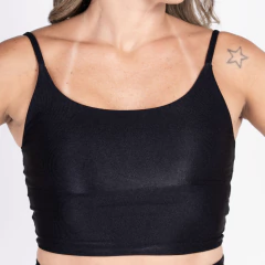 Top Regata Equilíbrio Preto