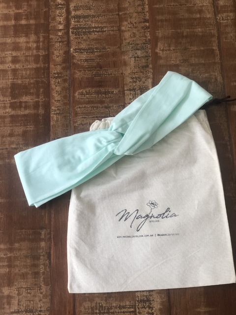 faixa coleção lisas 3 verde água