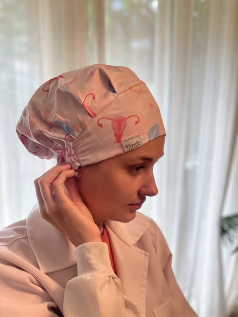 touca com elástico ginecologia