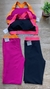 Conjunto Poliamida com Detalhes em Elástico - Butterfly Moda Fitness