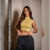 Blusa Cropped Poliamida