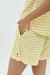 CONJUNTO PICNIC CUADROS AMARILLO - tienda online