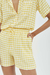 CONJUNTO PICNIC CUADROS AMARILLO - comprar online