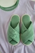 PANTUFLAS LOTO VERDE - TALLE 34-35