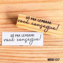 SÓ PRA LEMBRAR, VOCÊ CONSEGUE!