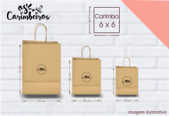Carimbo Personalizado 6 x 6