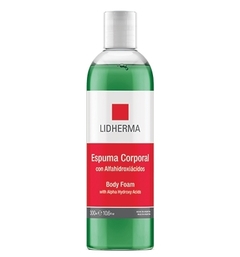 ESPUMA CORPORAL CON AHA´S X 300 GRS