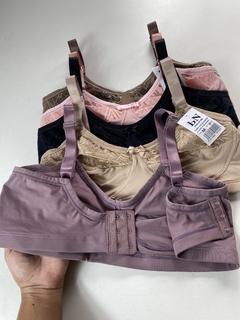 0911- Sutiã sem bojo Reforçado - BN Moda Intima