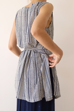 blusa alongada vintage - m - Retroagir