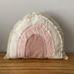 Almohadón arcoíris (rosa o azul)