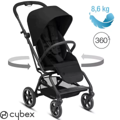 TRAVEL SYSTEM COCHECITO ULTRACOMPACTO CYBEX EEZY S TWIST PLUS 2 & HUEVITO ATON S5 - comprar online