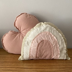 Almohadón arcoíris (rosa o azul) - comprar online