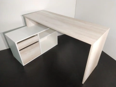 Escritorio Pc Oficina Melamina Nordico Moderno Juvenil C1