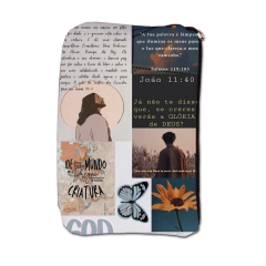Capa Protetora Sleeve Case para Kindle Linha Religioso 001