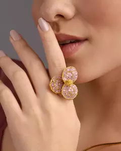 Anel Orquídea Nude - comprar online