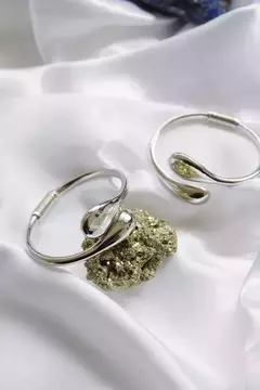 Bracelete Annia Prateado - Amo Carola