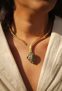 Gargantilha Aisha Pirita - Amo Carola