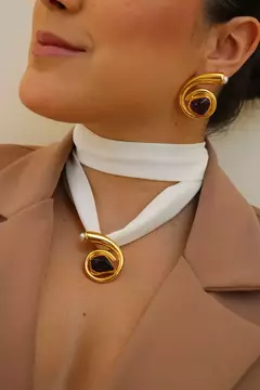 Colar Ciclos Ametista Pérola